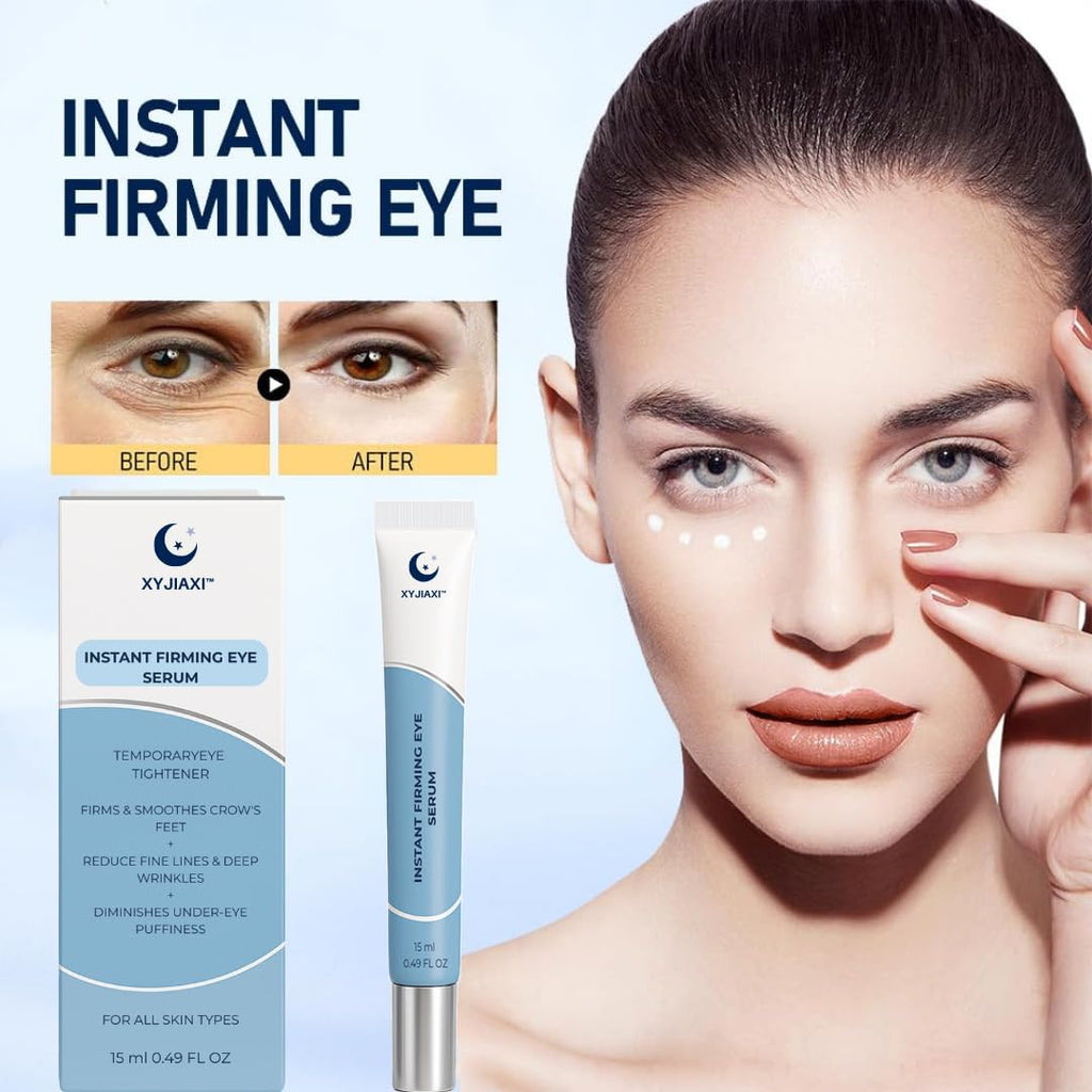 XYJIAXI Instant Firming Eye Serum – Quick Lift & Long-Lasting Firmness (15 ml, 0.49 oz)