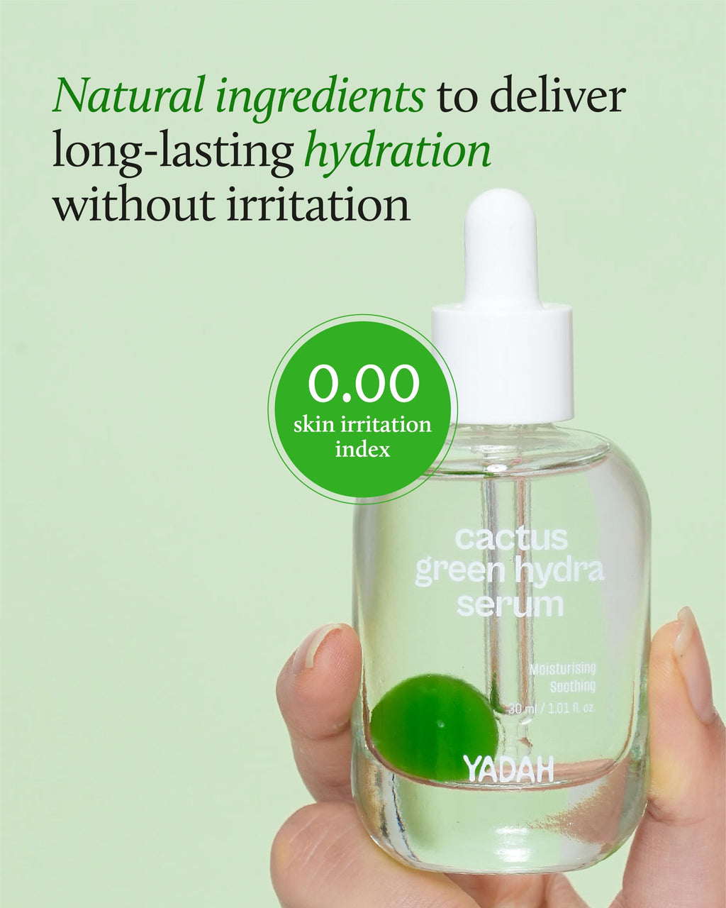 YADAH Cactus Green Hydra Serum – Hydration & Barrier Support