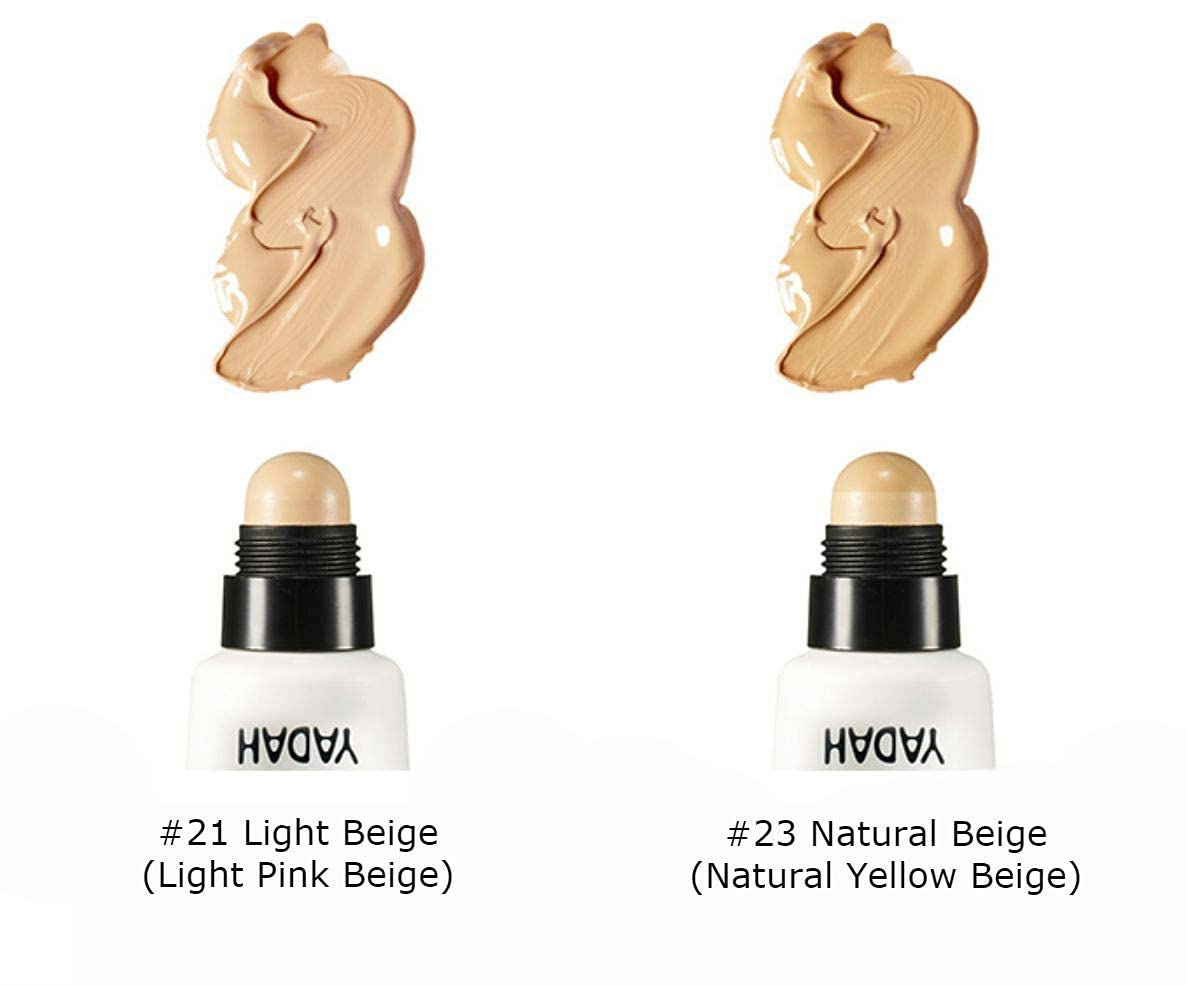 YADAH Silky Fit Concealer BB Cream (23 Natural Beige) – 2-in-1 Tinted Moisturizer & Concealer, Long-Lasting All-Day Wear