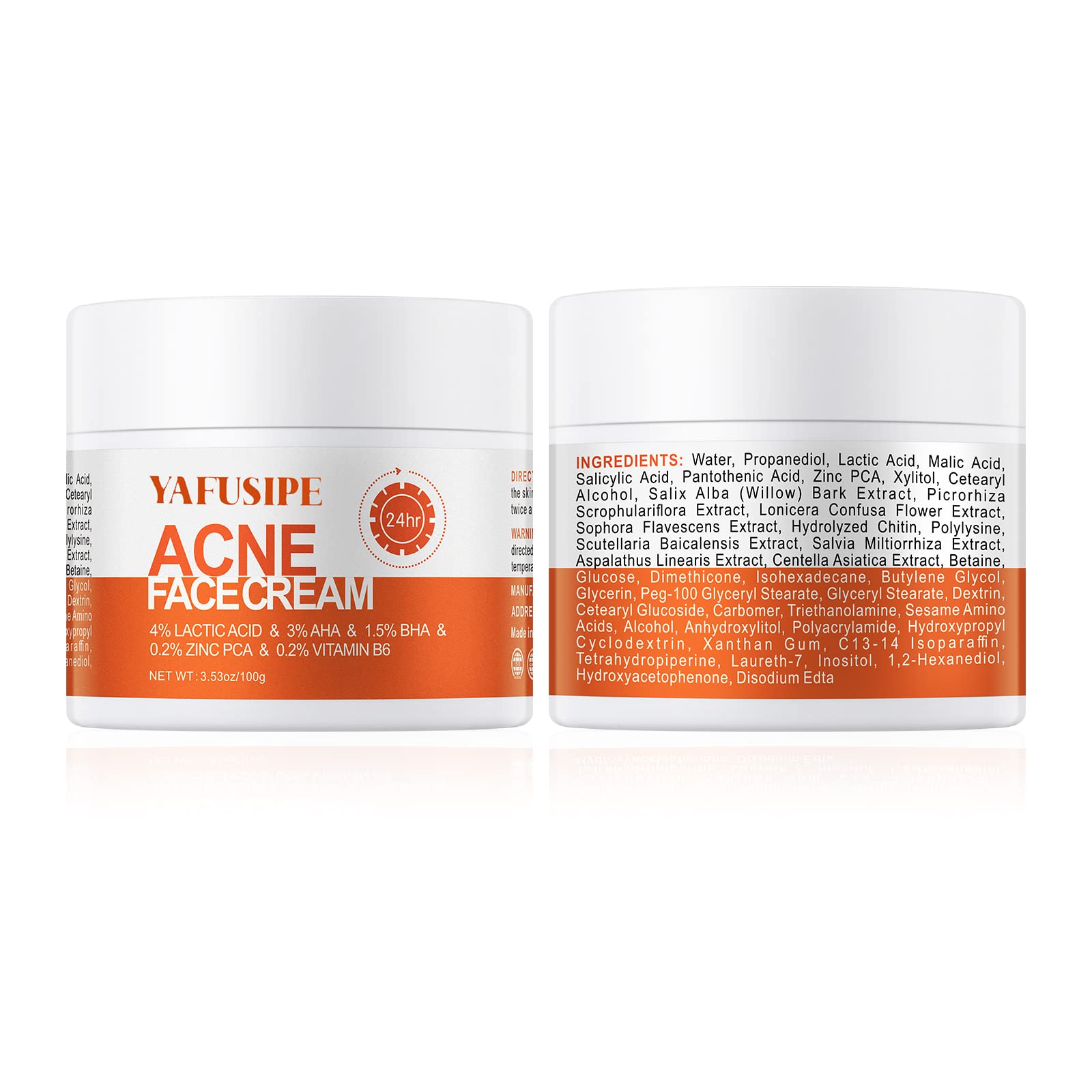 YAFUSIPE Acne Treatment Cream for Cystic Breakouts – Gentle, All-Skin-Types Formula