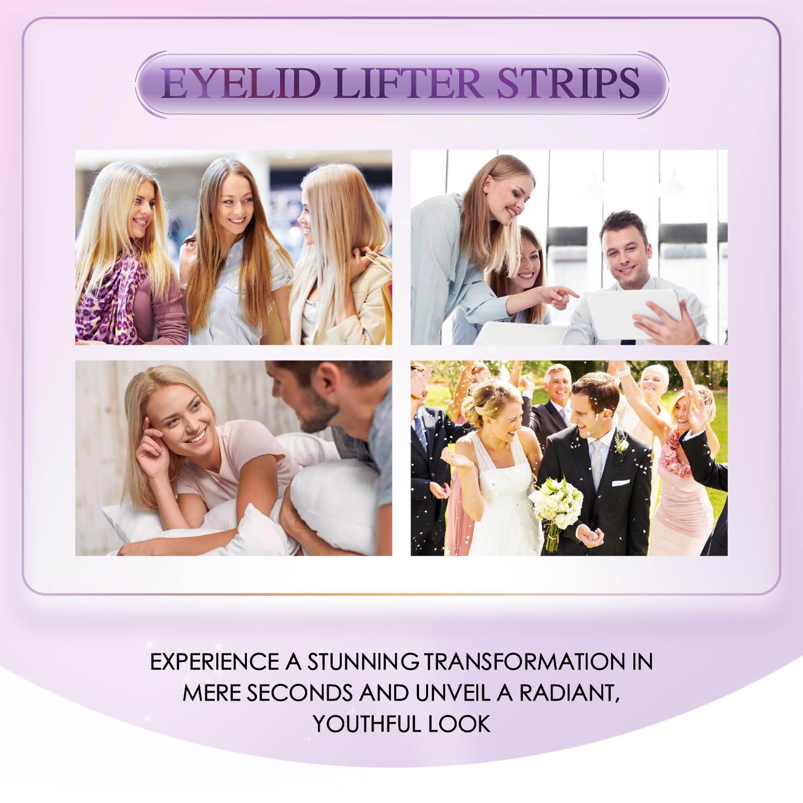 YAGUVI 720PCS Invisible Eyelid Tape – Natural-Looking Lift for Hooded Eyes