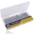 YAKAMOZ Professional Cuticle Nail Drill Bits – 30Pcs, 3/32 Inch Shank Diamond E File Set for Gel Polish, Acrylic & Cuticle Removal