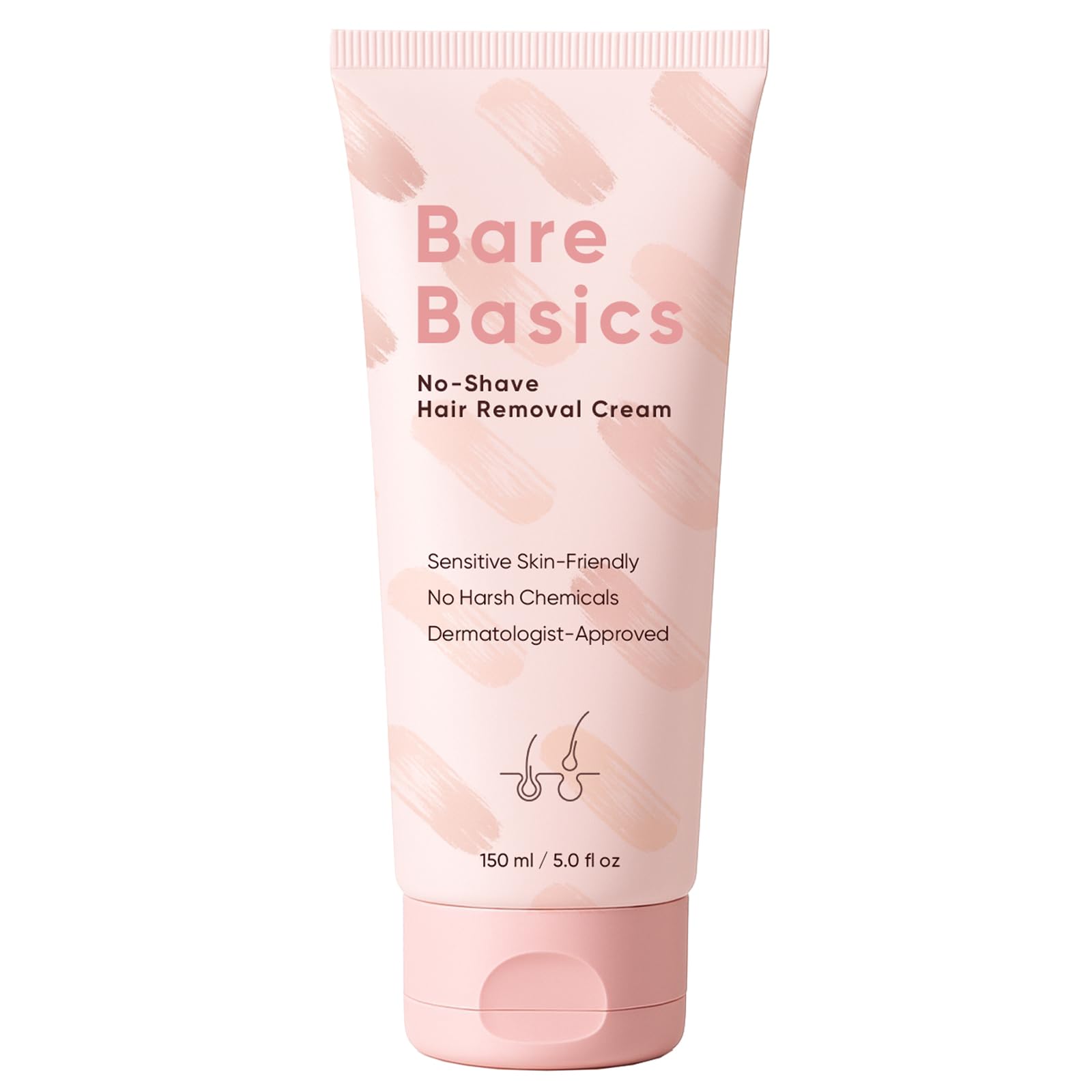 YAMFIUY Bare Basics No Shave Hair Removal Cream – Gentle, Long-Lasting Smoothness for Sensitive Skin