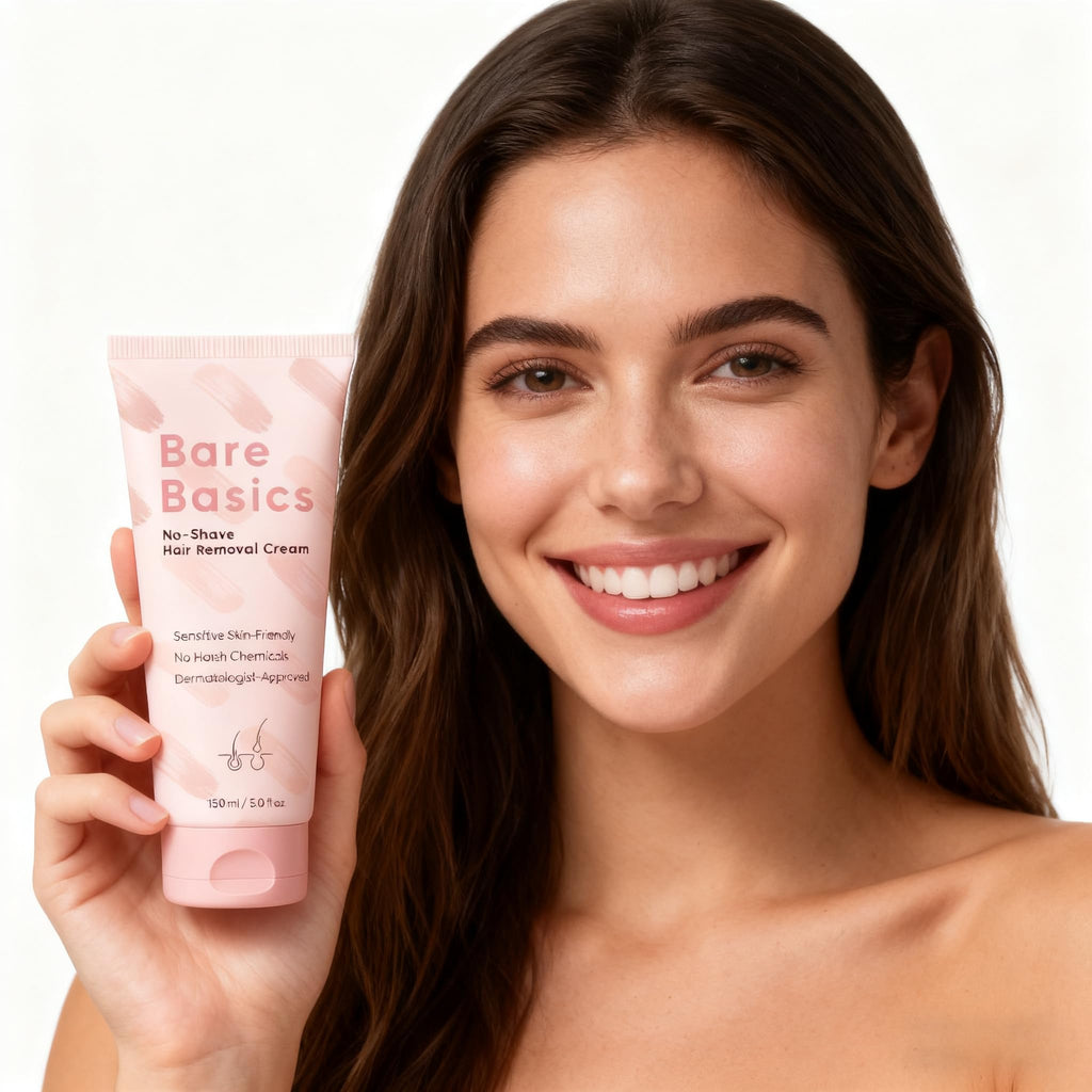 YAMFIUY Bare Basics No Shave Hair Removal Cream – Gentle, Long-Lasting Smoothness for Sensitive Skin
