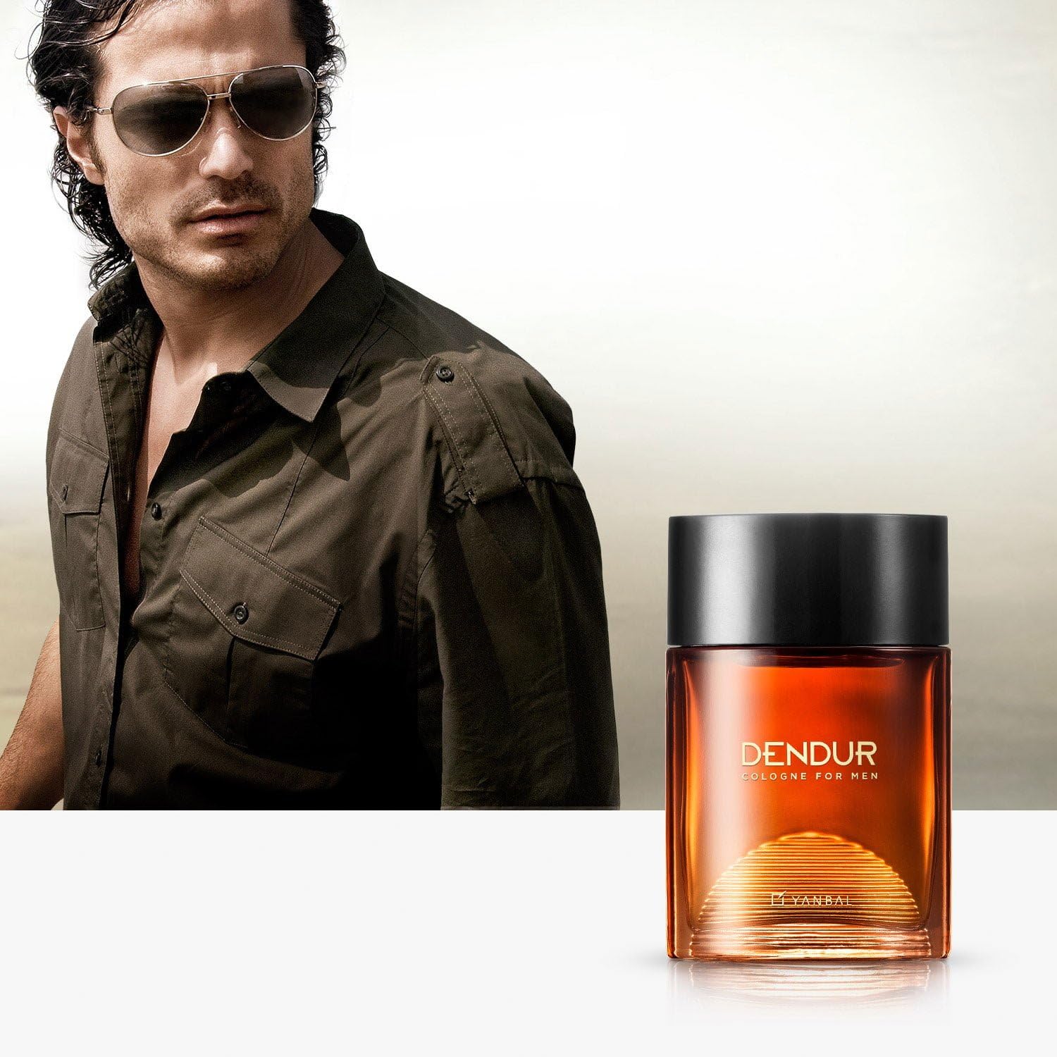 Yanbal Dendur Cologne for Men – Spicy Amber with Pepper & Ginger