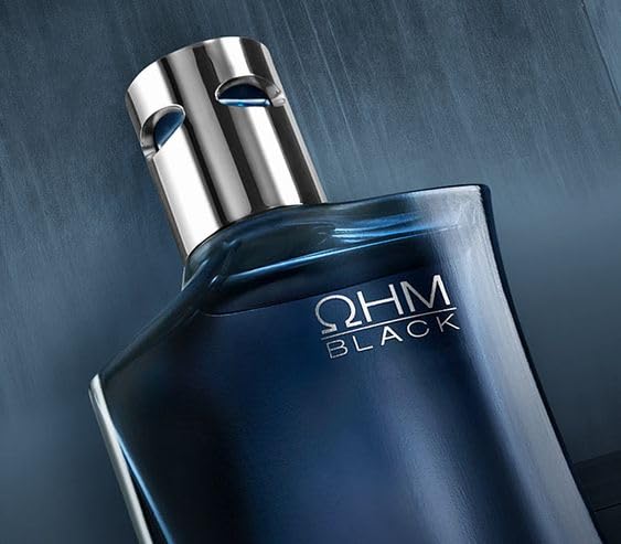 Yanbal OHM Black Men’s Cologne – Citrus, Black Tea & Pepper | 100 ml