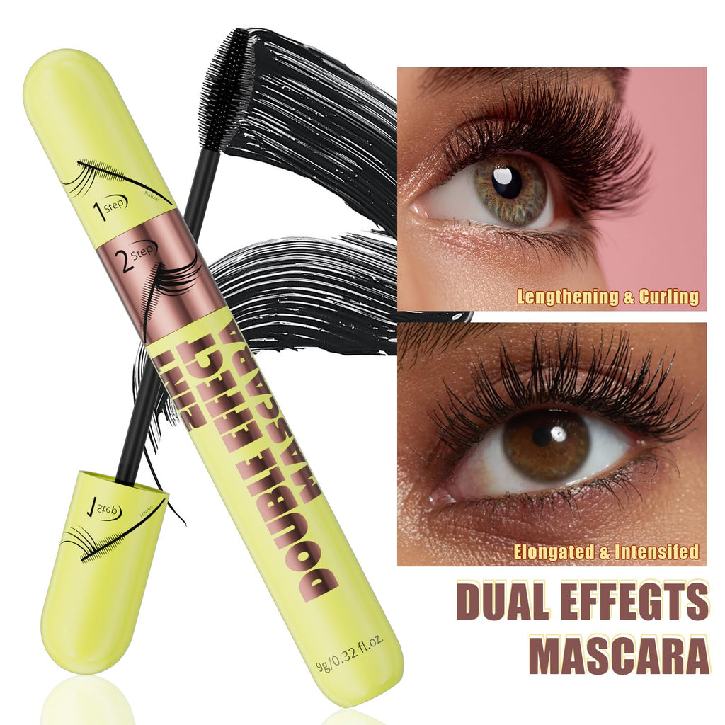 Yanqina Black Tubing Mascara – Waterproof, No-Smudge, Volume & Length