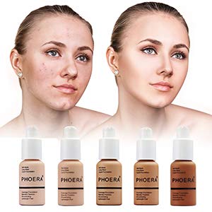 Yaper PHOERA Foundation 103 Warm Peach – Flawless Soft Matte Oil-Control Full-Coverage Foundation