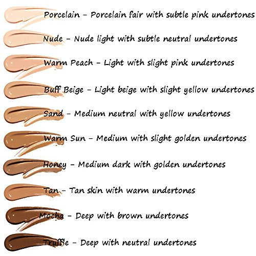 Yaper PHOERA Foundation 103 Warm Peach – Flawless Soft Matte Oil-Control Full-Coverage Foundation