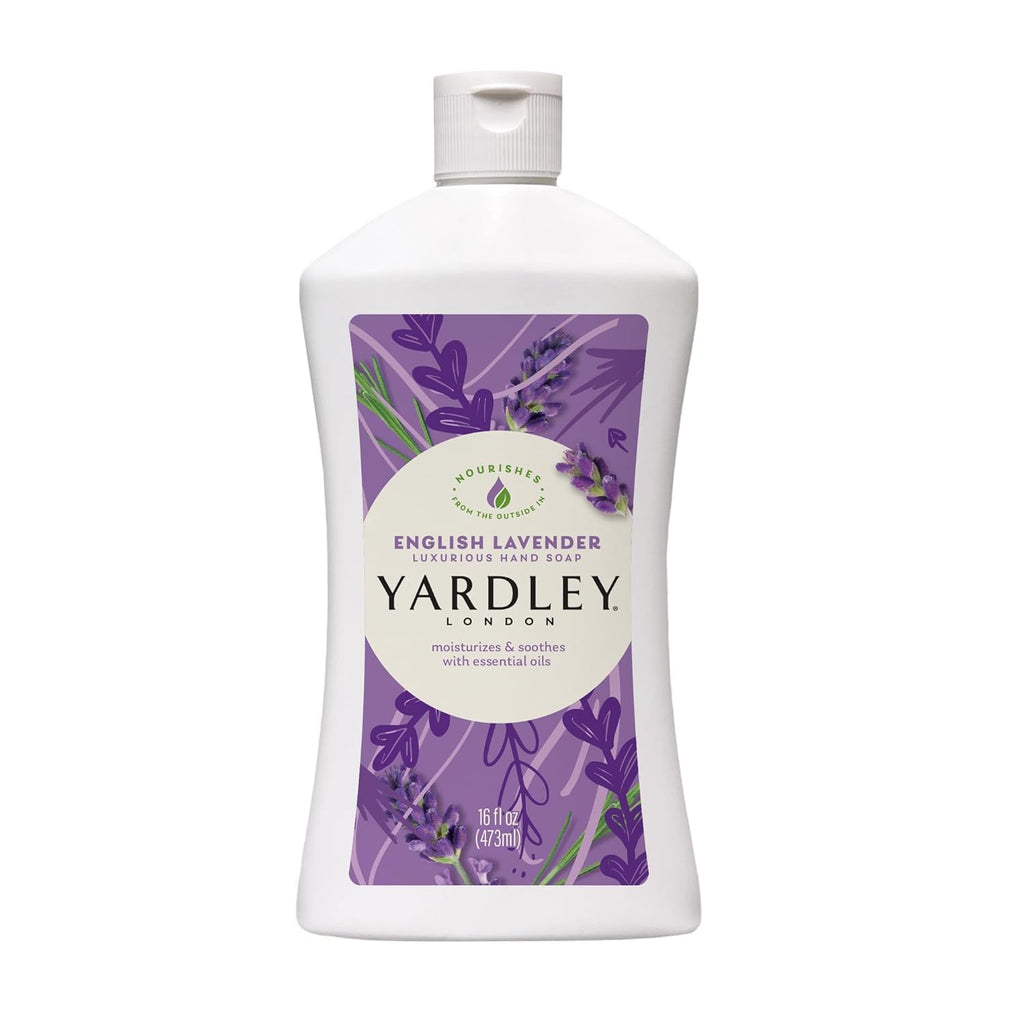 Deal Society Yardley London English Lavender Hand Soap Refill – 4×16 oz Bottles