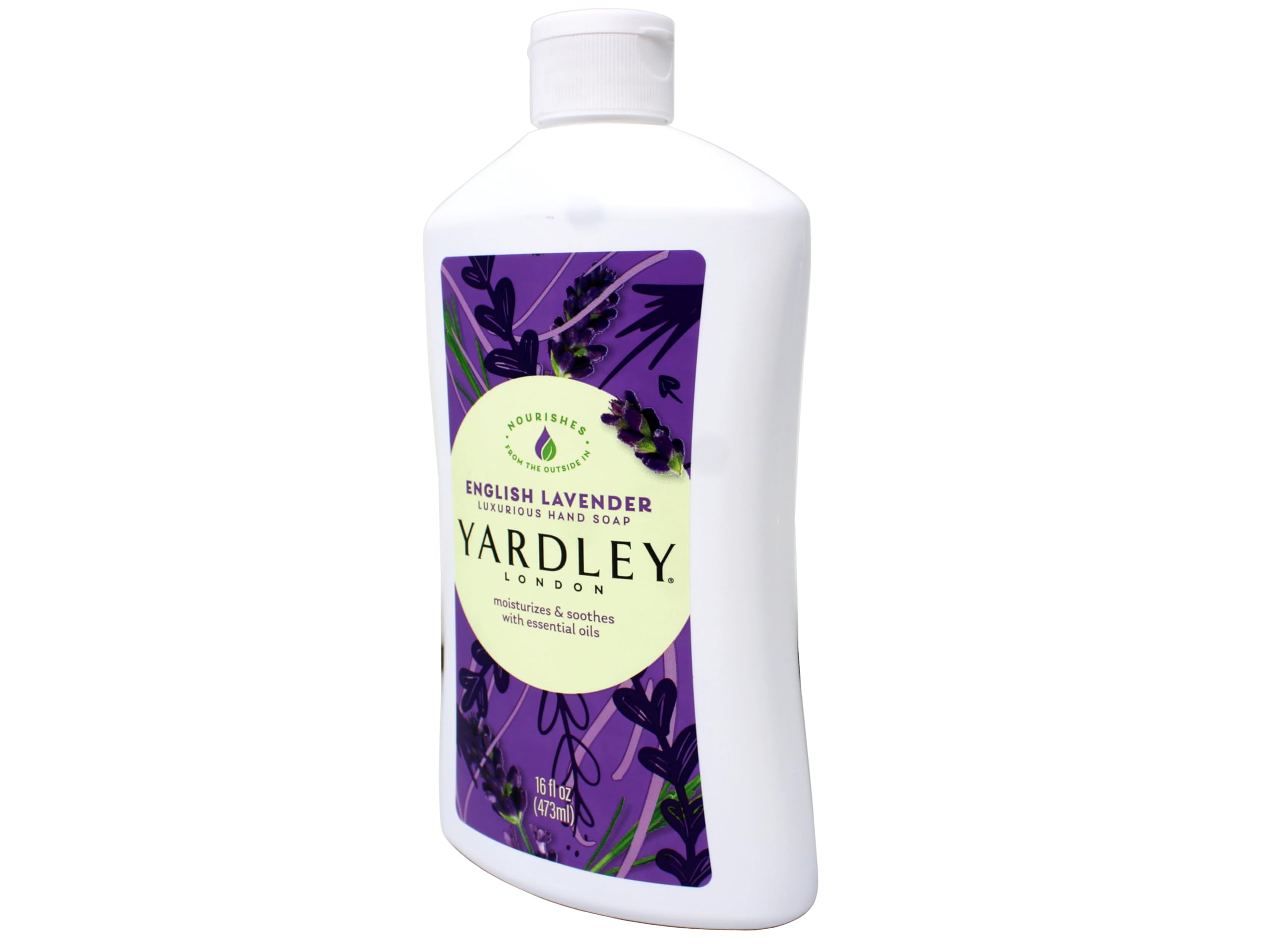 Yardley London Liquid Hand Soap - English Lavender (Pack of 2)