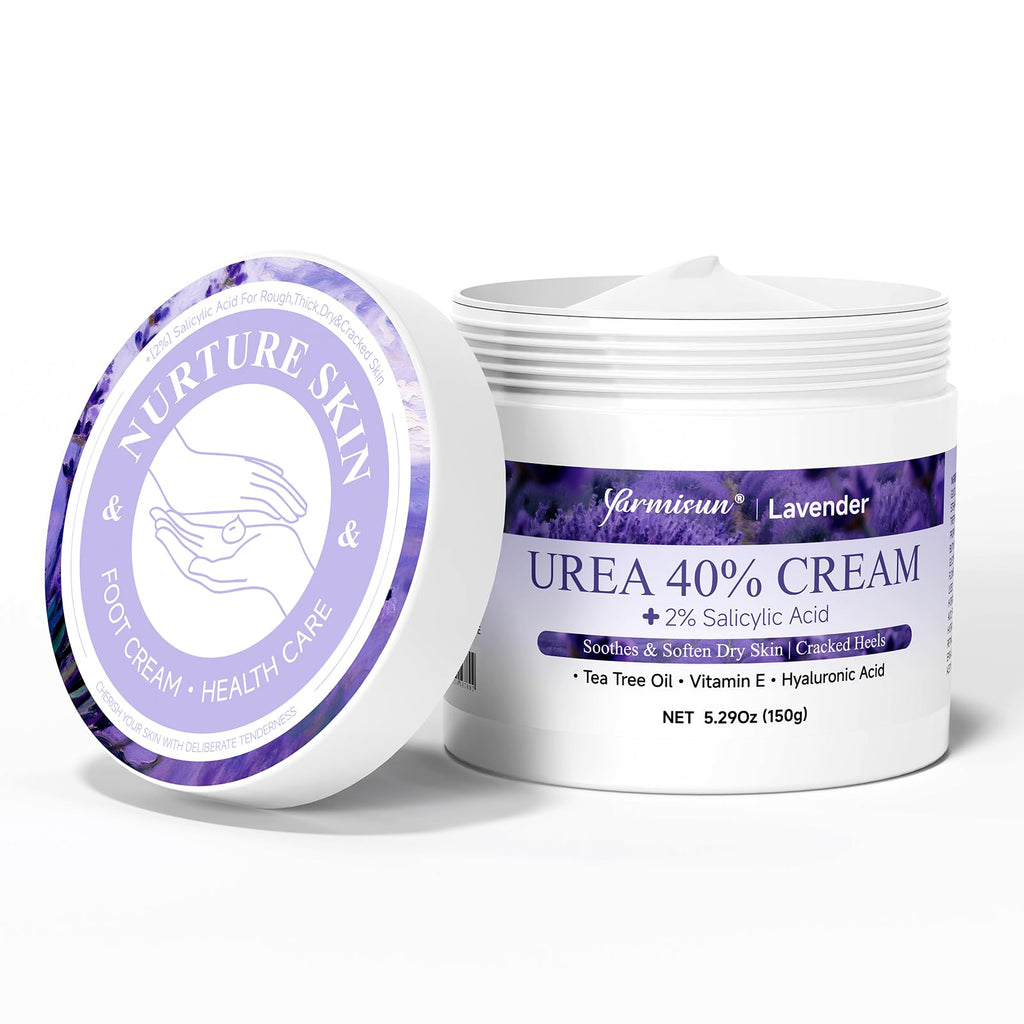 Yarmisun Urea Cream 40% Foot Cream – Maximum Strength Hydration & Exfoliation