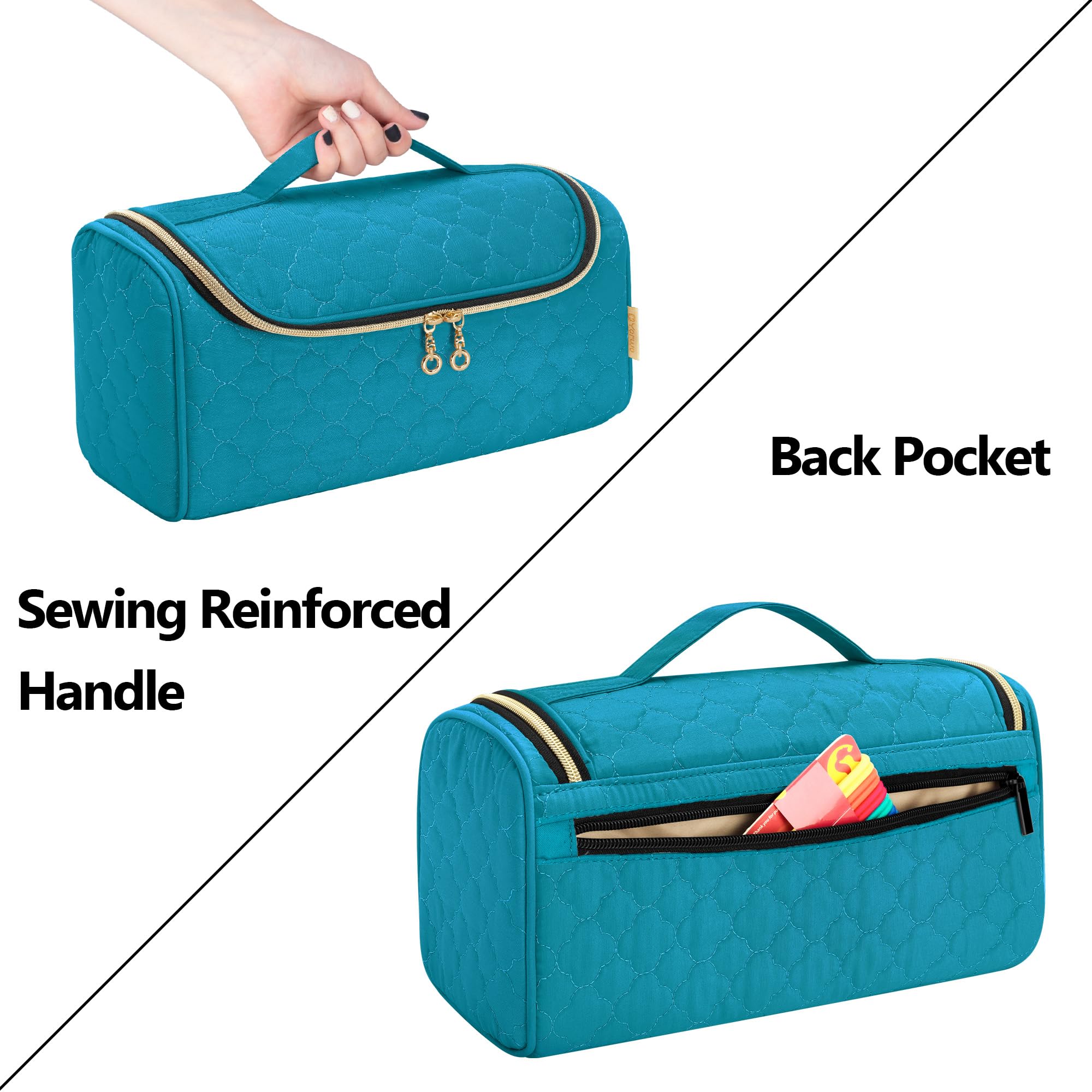 Yarwo Airwrap Travel Case Teal – Portable Storage for Dyson Complete Styler & Attachments