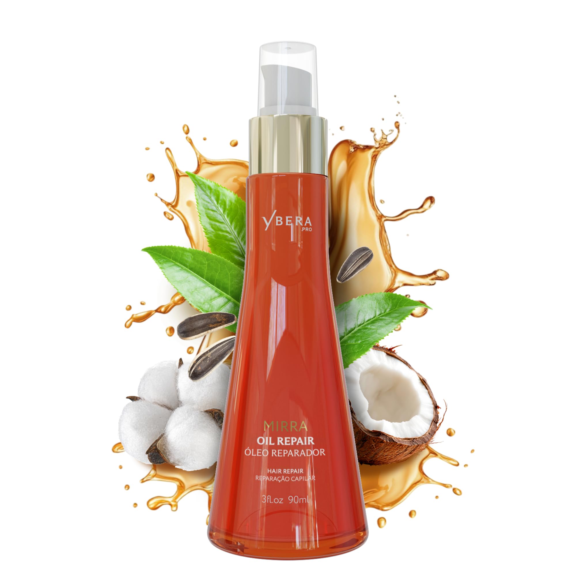 Ybera Mirra Oil Repair – Premium Hair Oil for Dry & Frizzy Hair | YBERA PARIS