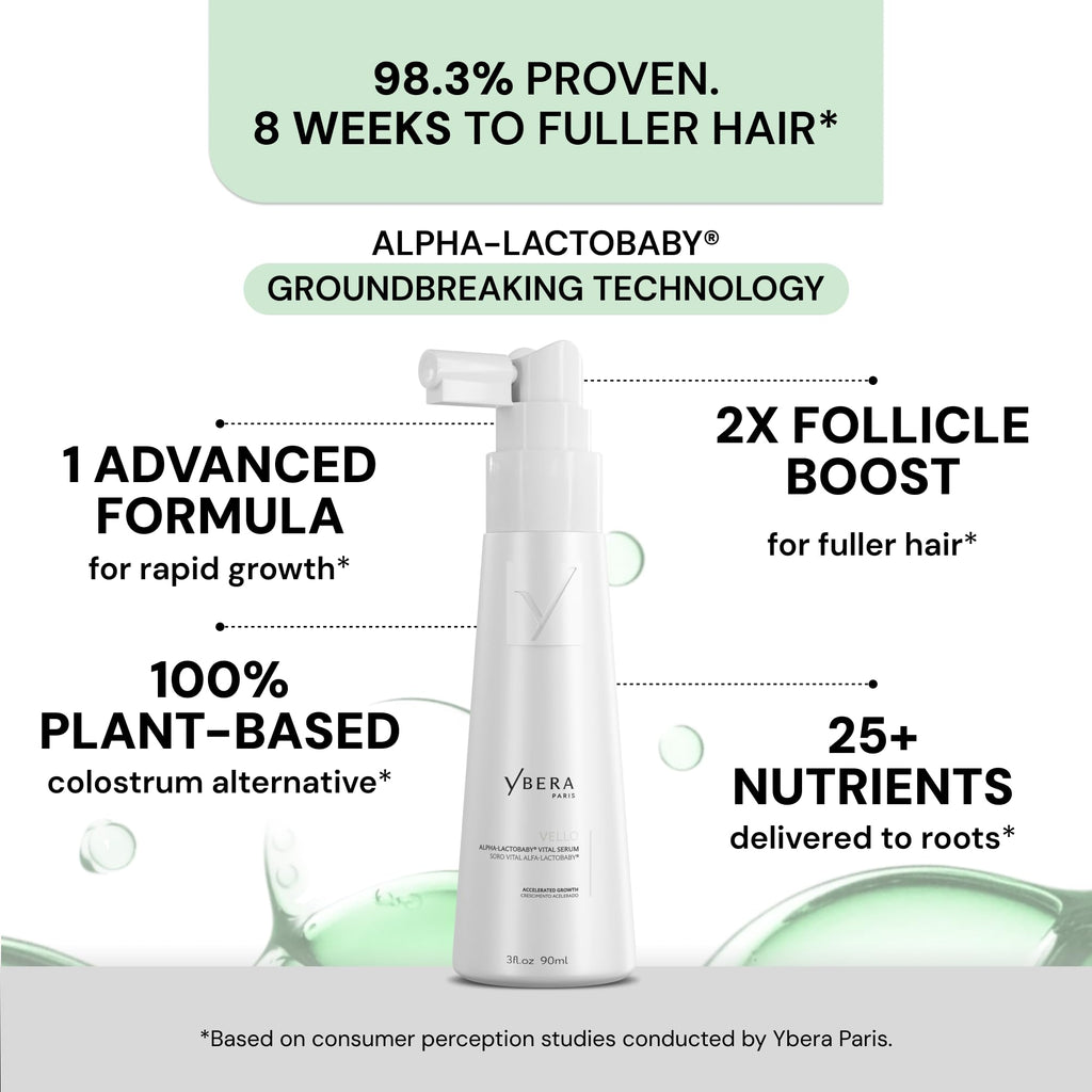 YBERA PARIS Vello Serum for Thinning Hair | 90ML