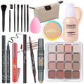 YBUETE Makeup Set Full Kit for Teens & Women | 25-Color Eyeshadow Palette + Foundation & More