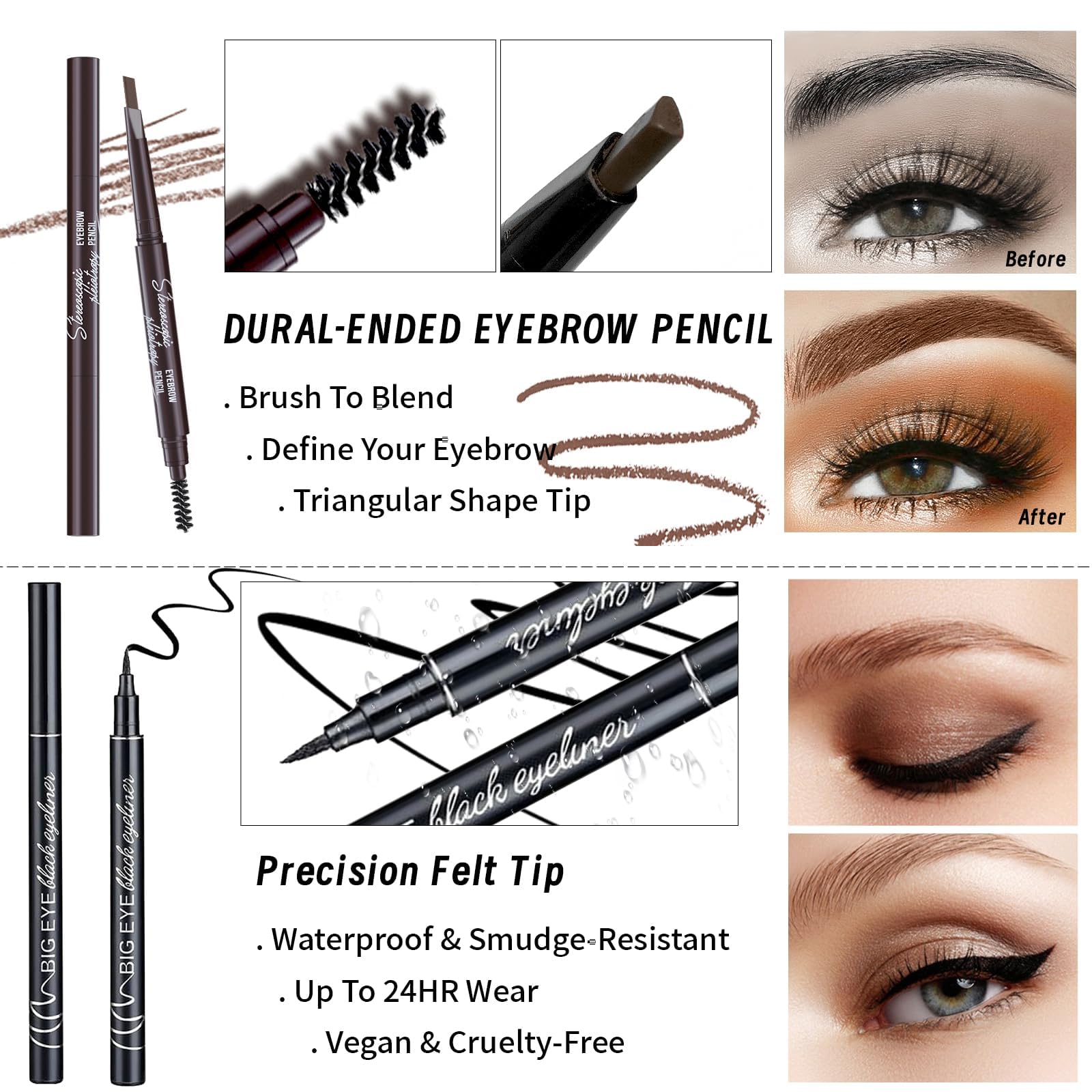 YBUETE Makeup Set Full Kit for Teens & Women | 25-Color Eyeshadow Palette + Foundation & More
