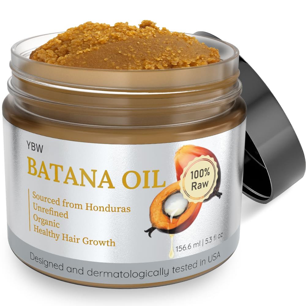YBW Batana Oil for Hair Growth – 100% Raw Honduran Batana Oil Paste