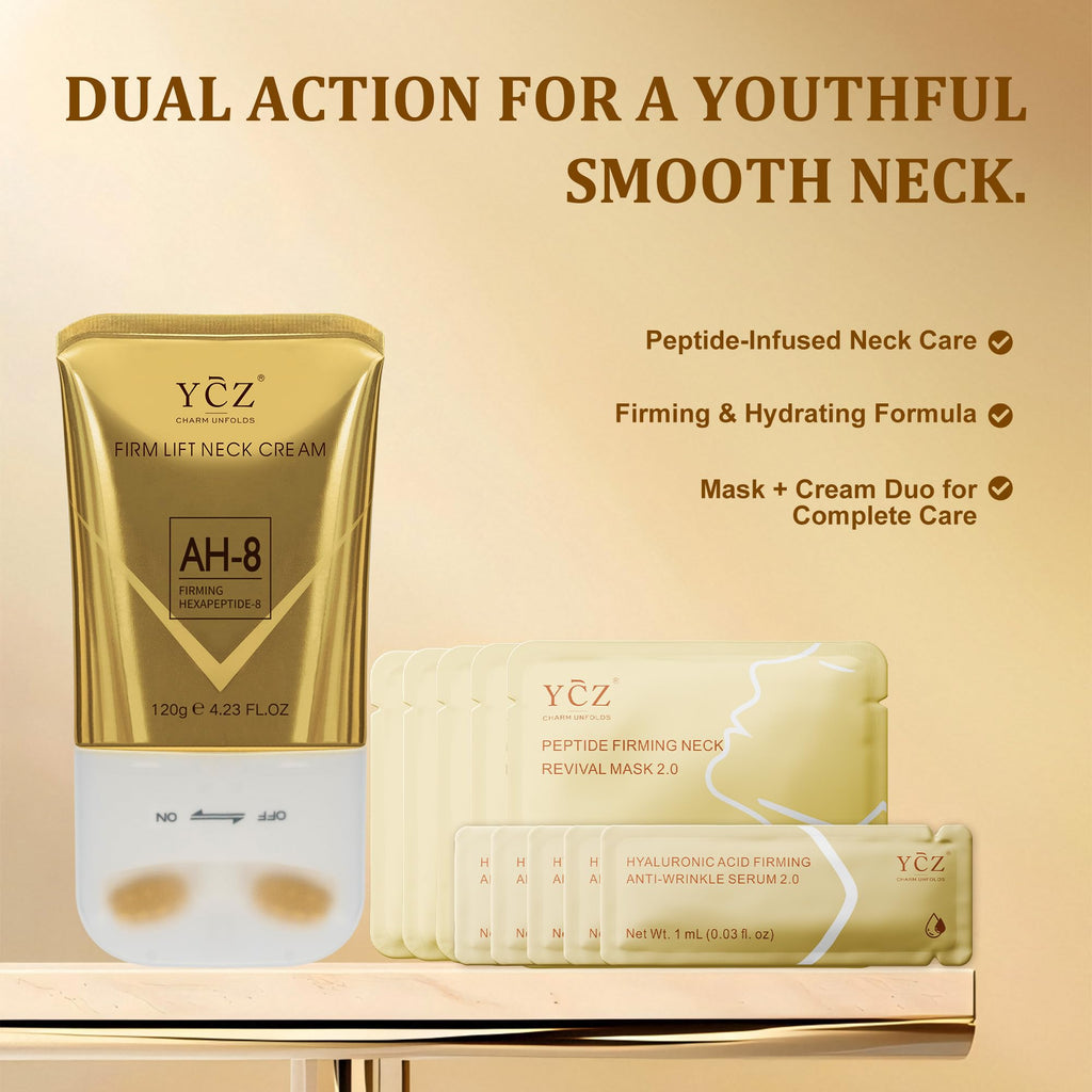 Ycz Neck Firming & Revitalising Set – Deep Hydration, Smoother Lines, Firmer Contours
