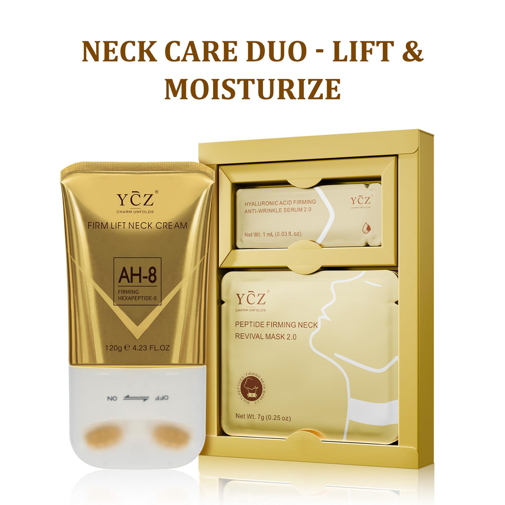 Ycz Neck Firming & Revitalising Set – Deep Hydration, Smoother Lines, Firmer Contours