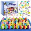 Yekery Kids Bath Bombs — 40-Pack with Surprise Toys Inside (Dino/Unicorn/Marine)