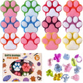 Yekery Paw Bath Bombs for Kids – 12 Surprises Inside, Organic Handmade Gift Set