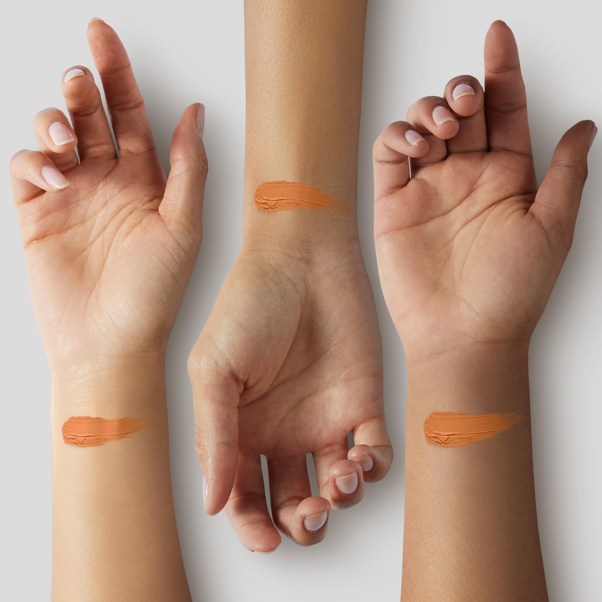 YENSA Serum Foundation - Super Silk Full Coverage with Peptides, Vitamin C & Ferulic Acid | Tan 3