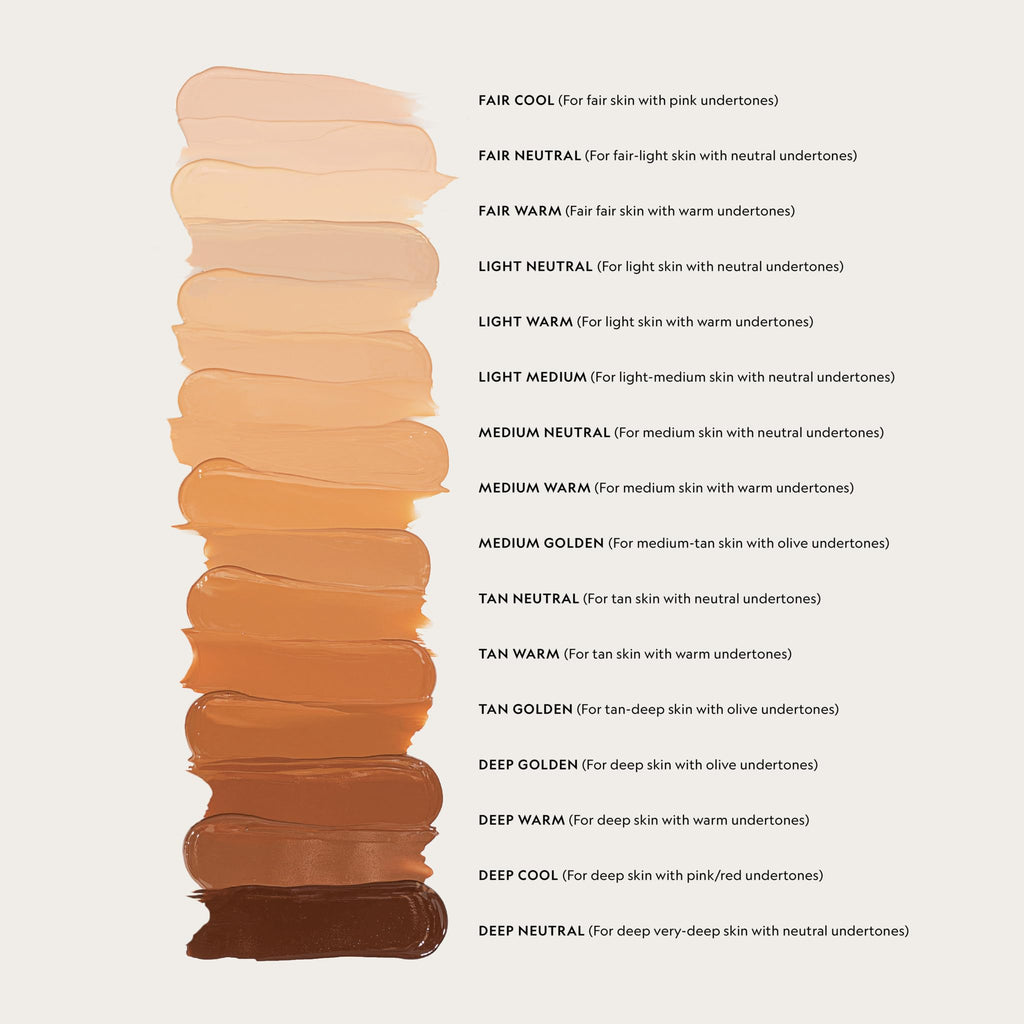 YENSA Skin on Skin BC Foundation – Buildable Full Coverage, SPF 40, Hyaluronic Acid, 8 SuperBlacks (Medium Warm)