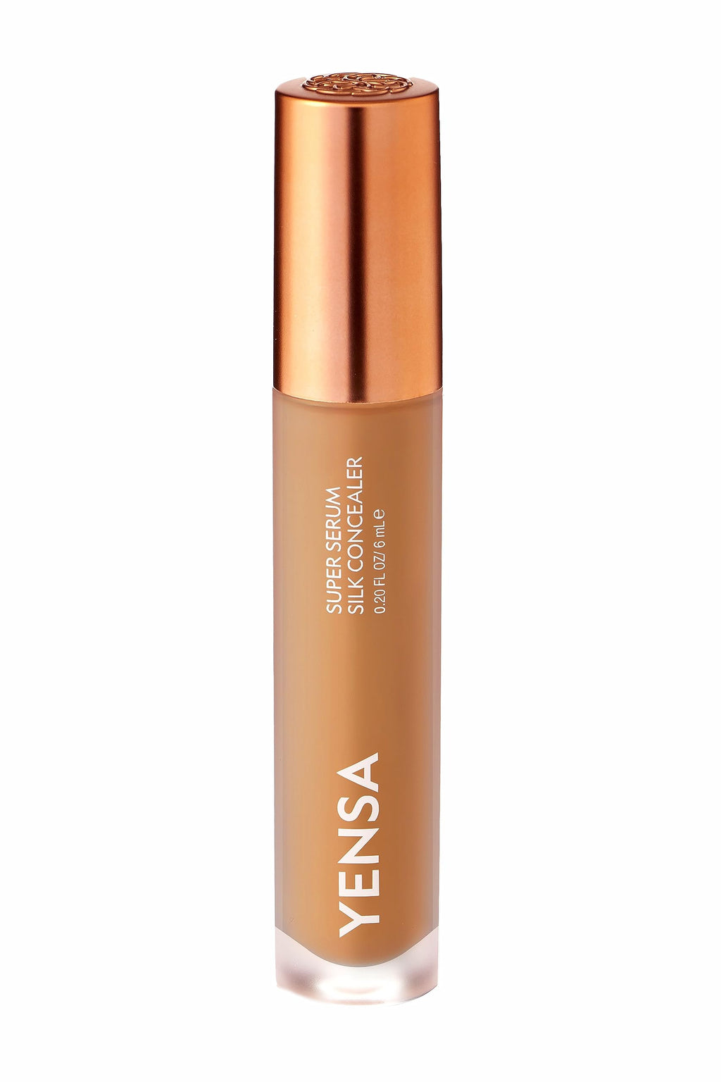 YENSA Super Serum Silk Concealer – Full Coverage Undereye + Peptide Serum (Vitamin C & E, Bakuchiol) – Tan 1