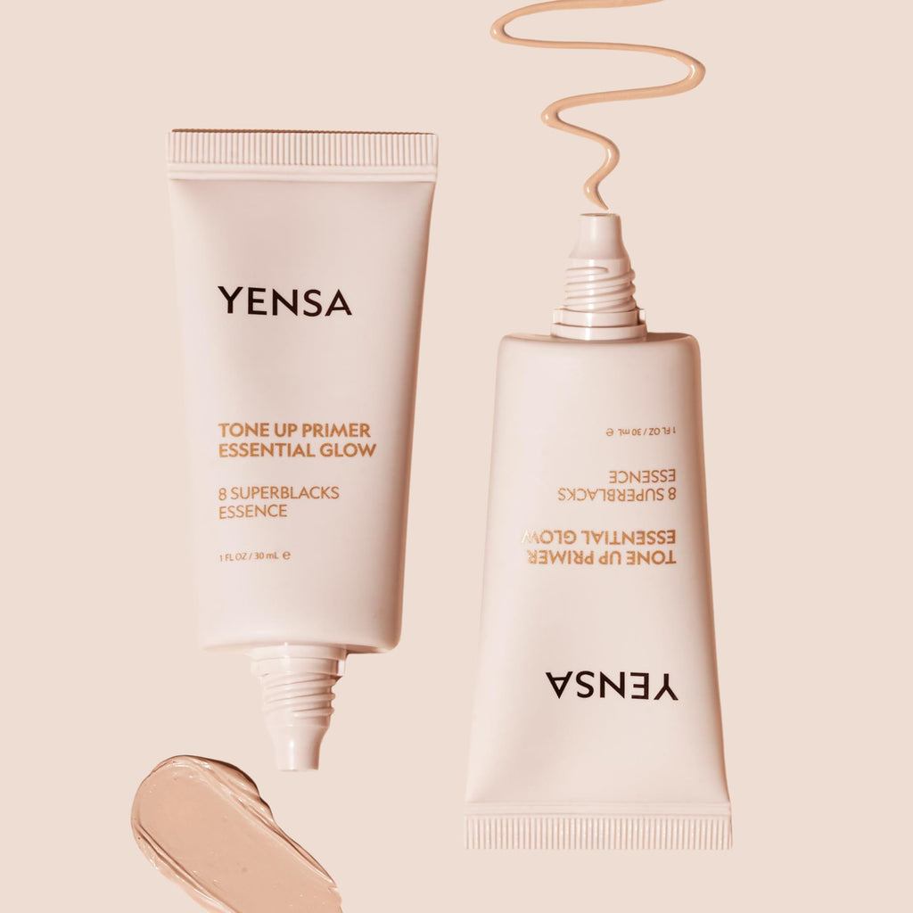 YENSA Tone Up Essential Glow Primer – Brightening, Blurring Makeup Base with Superfood Formula