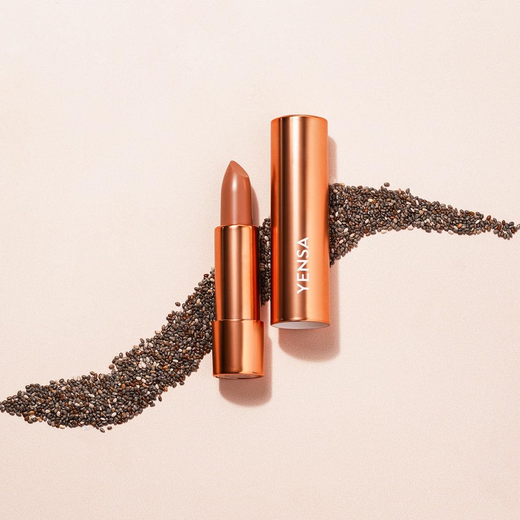 YENSA Vibrant Silk Hydrating Lip Stick – Charm | Long-Lasting Color & Semi-Gloss Finish
