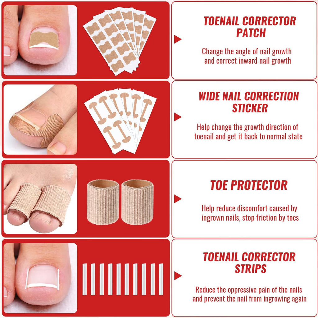 YEQOIZ Ingrown Toenail Removal Kit — All-In-One Home Care Tools