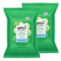 Yes To Face Wipes for Women and Men – Sensitive Cleanse with Cucumbers & Aloe (2-Pack)