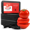 Yes To Tomatoes Charcoal Bar Soap with Tomato Extracts & Sunflower Seed Oil | Detoxifying Face & Body Soap – Paraben-Free, 6 oz, Pack of 3