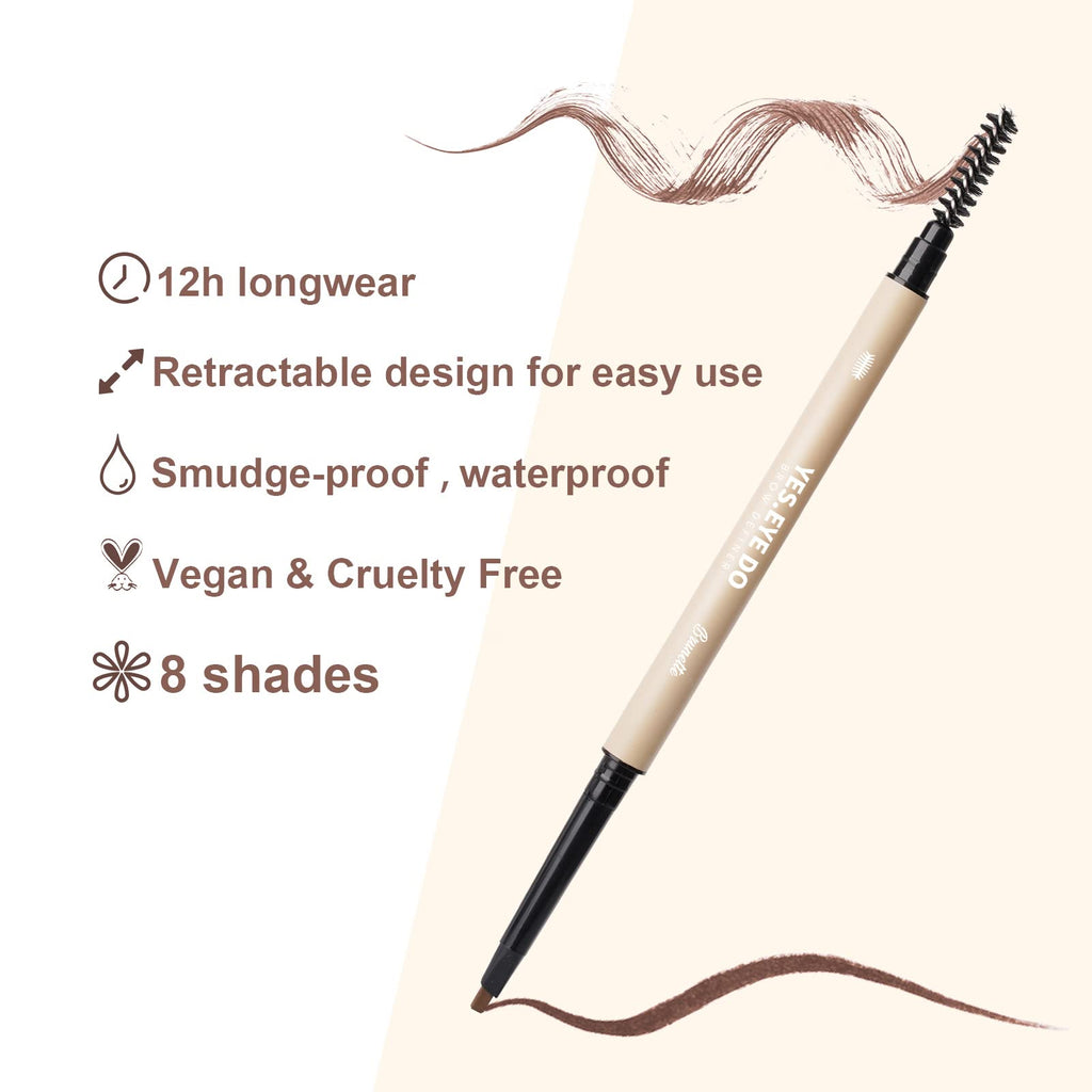 YES.EYE DO Blonde Eyebrow Pencil — Ultra-Fine Tip, Long-Lasting, 8 Shades