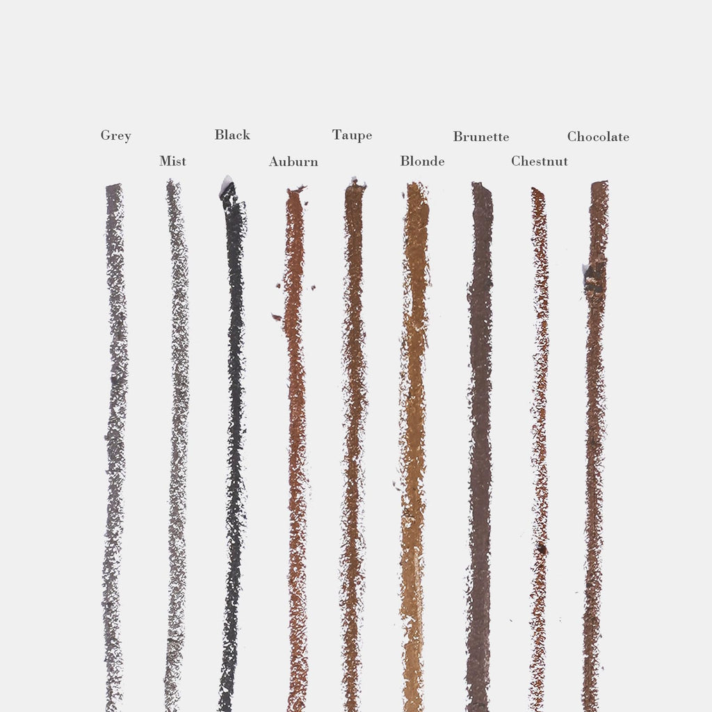YES.EYE DO Taupe Eyebrow Pencil — Ultra-Fine, Dual-Ended, Waterproof, 8 Colors