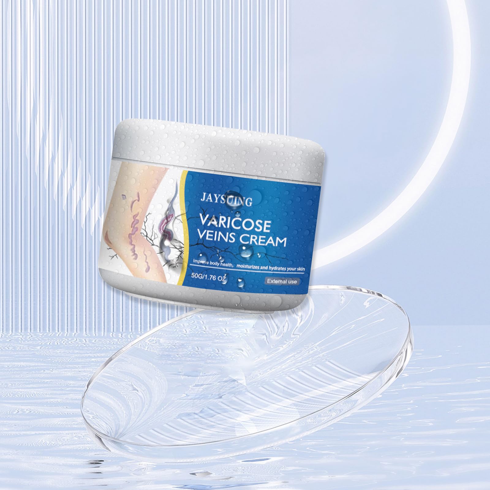 yetary Varicose Veins Cream for Legs – 2-Pack, Gentle Hydration & Care