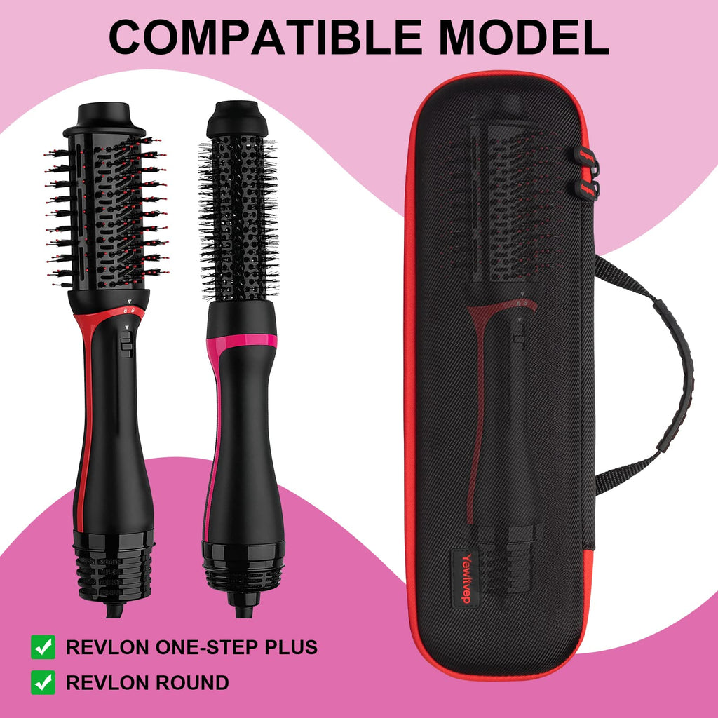 Yewltvep Case for One-Step Volumizer Plus 2.0 | Hard Travel Case for Hair Dryer & Styler