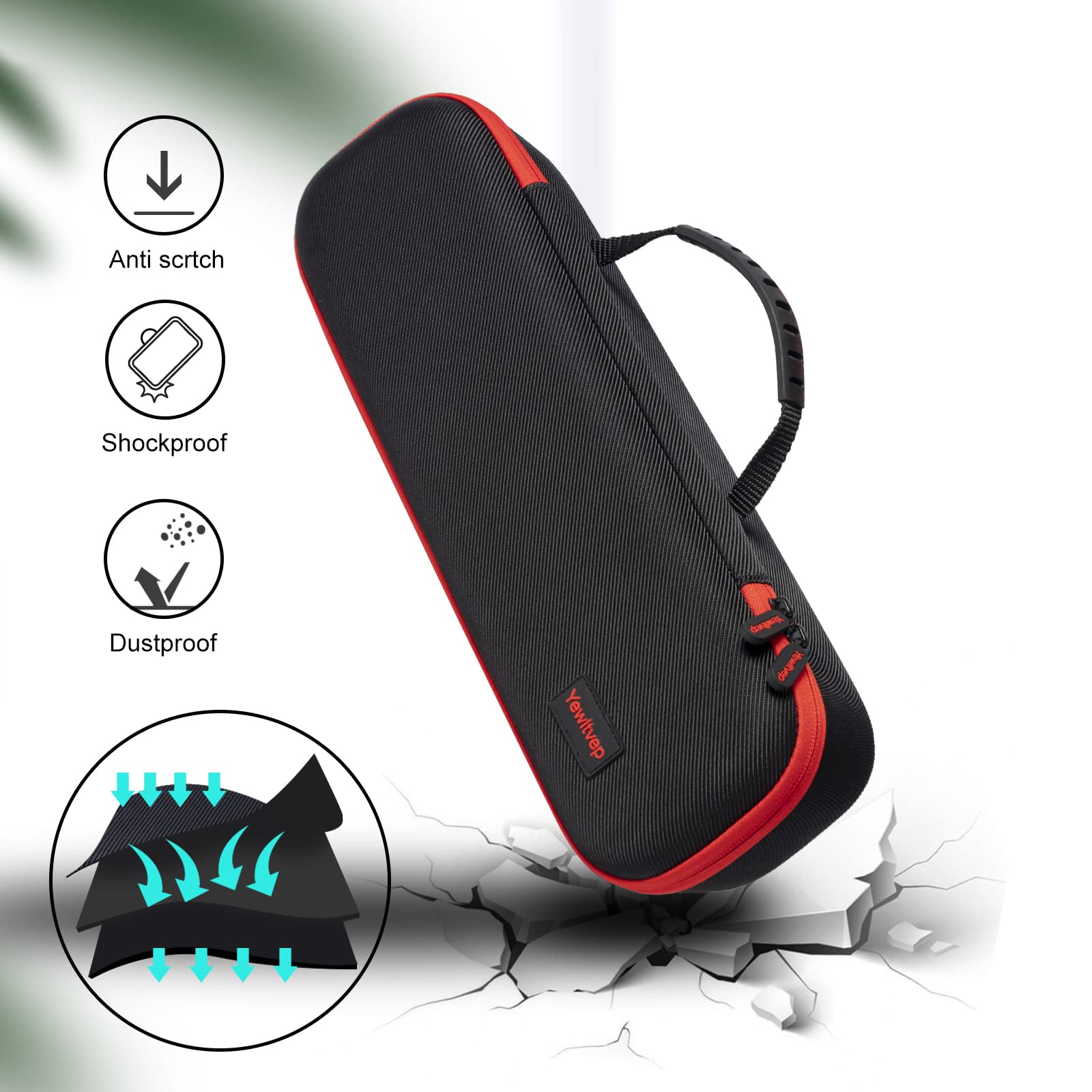 Yewltvep Case for One-Step Volumizer Plus 2.0 | Hard Travel Case for Hair Dryer & Styler