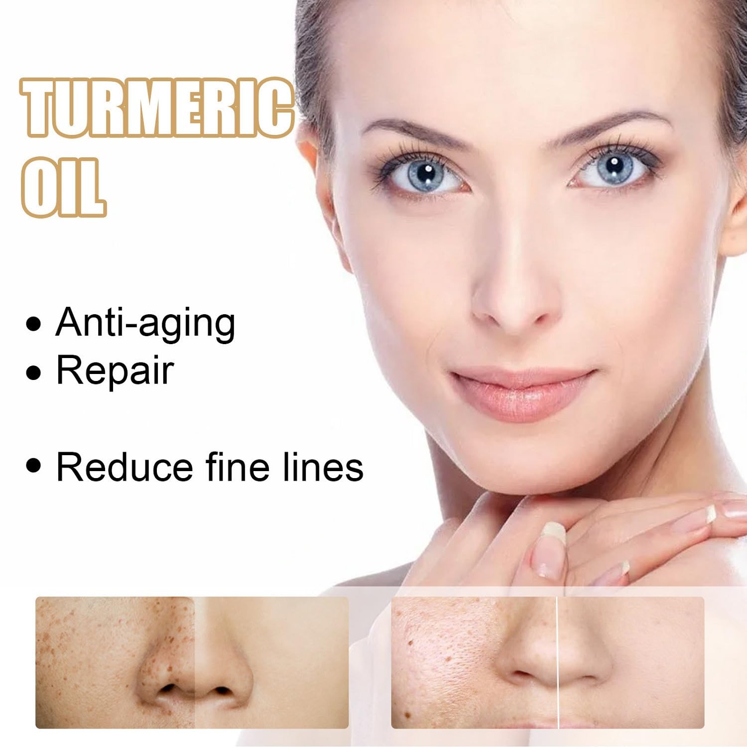 YG LianKai Turmeric Dark Spot Corrector Serum Oil - 2 Pack, 30ml