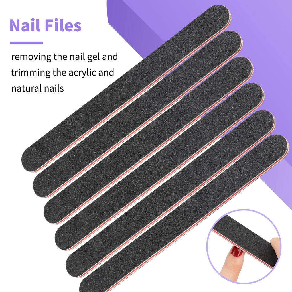 YGQQOY Nail Soaking Bowl Kit — 2x Acetone-Proof Bowls, Cuticle Oil, Buffers & Tools for At-Home Manicures