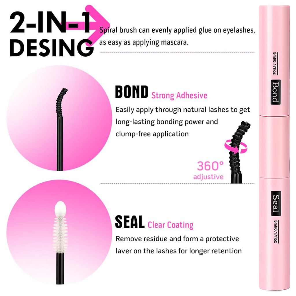 YIDUO YlDUO Lashes Clusters Kit – 835 Pcs, 7-Style Mix, C-Curl DIY Extensions Kit 9–18mm