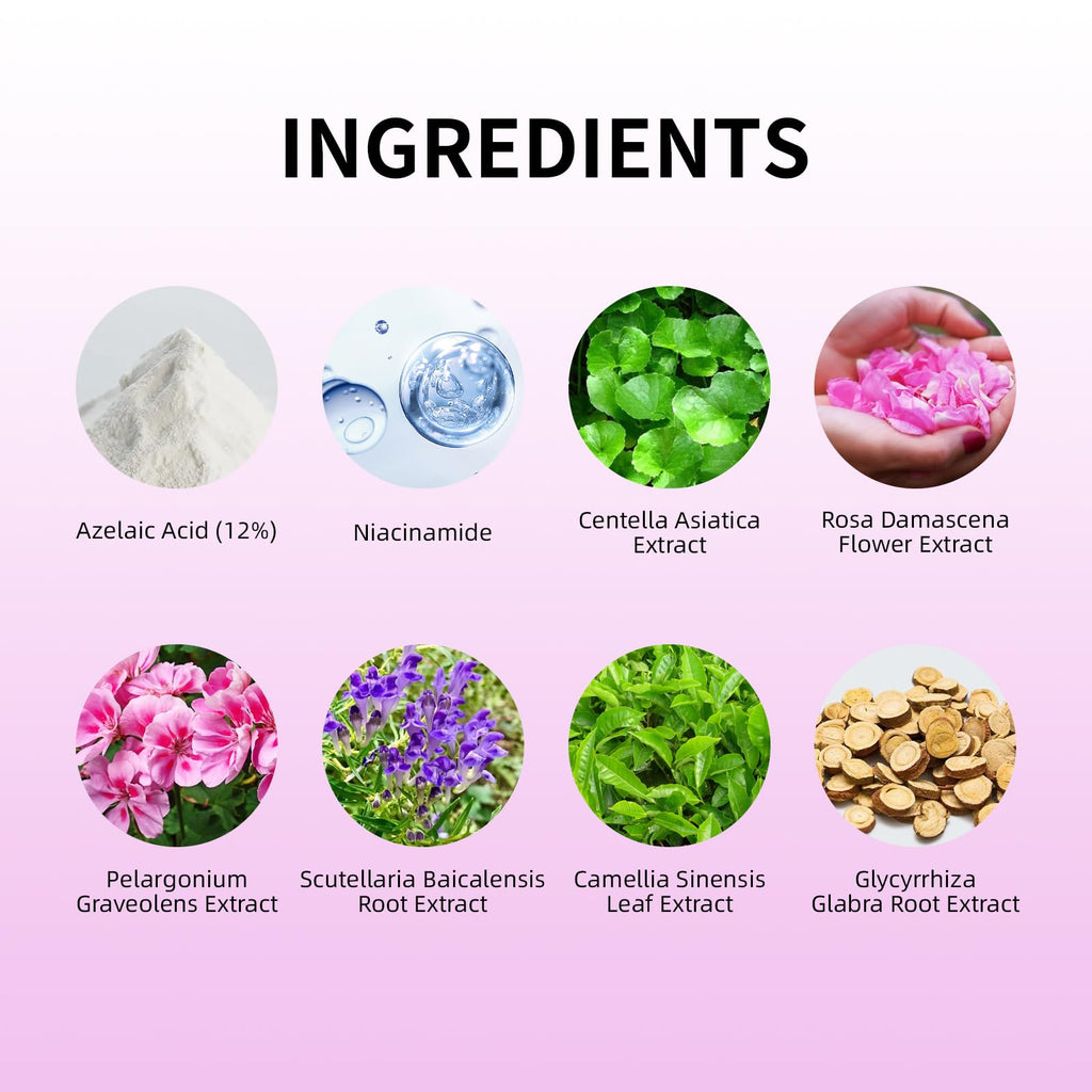 YILEST Azelaic Acid 12% Serum with Niacinamide & Hyaluronic Acid – 2PC