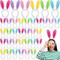 Yinder 48 Pcs Bunny Ears Headbands – Easter Rabbit Hair Hoop for Party Favors & Cosplay (Classic)
