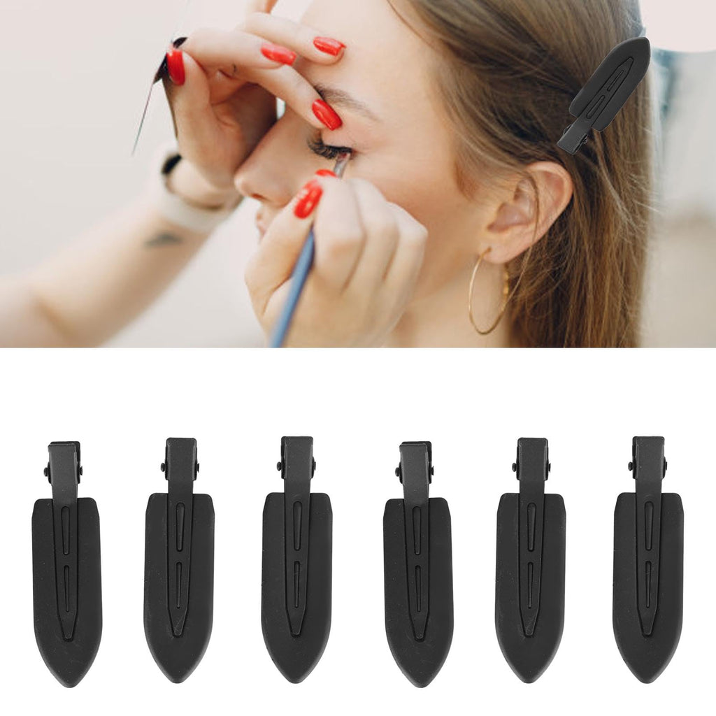 Yinhing 21pcs Leaf-Shaped Hair Clips for Bangs – No Creases, Black