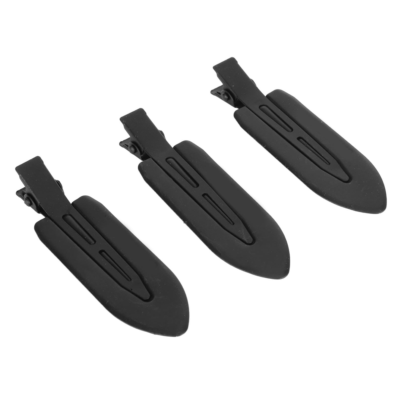 Yinhing 21pcs Leaf-Shaped Hair Clips for Bangs – No Creases, Black