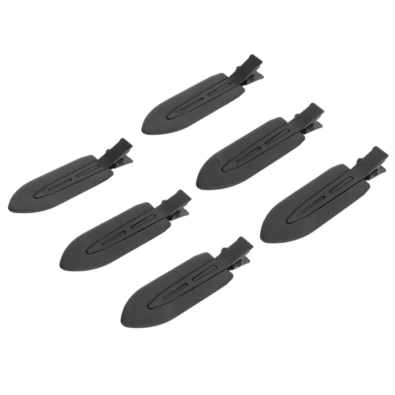 Yinhing 21pcs Leaf-Shaped Hair Clips for Bangs – No Creases, Black