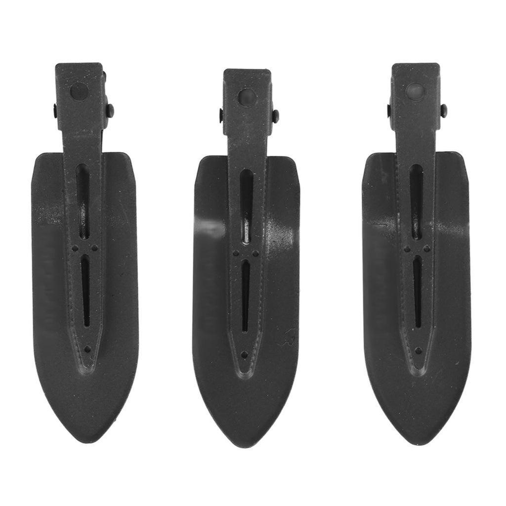 Yinhing 21pcs Leaf-Shaped Hair Clips for Bangs – No Creases, Black