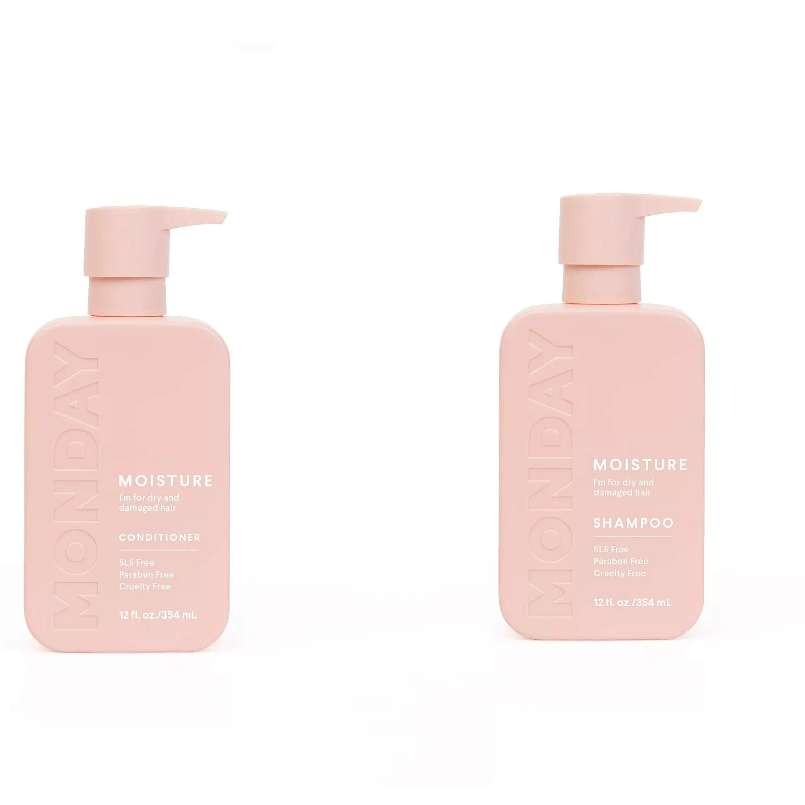 YISHIQI Exclusive MONDAY Moisture Shampoo & Conditioner Bundle – Hydration for Dry Hair