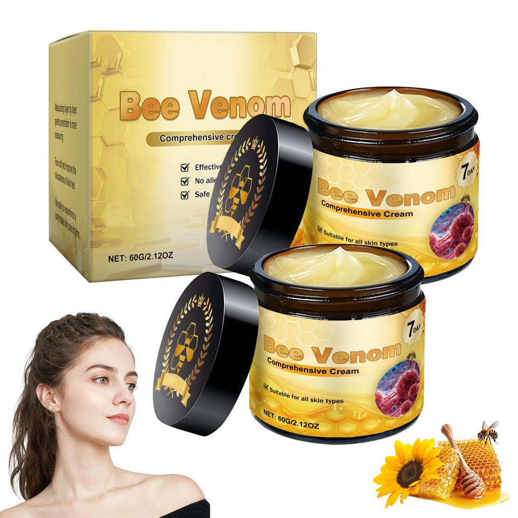 2PCS Bee Venom Comprehensive Cream by YIVANNUO – Deep Skin Moisturizer